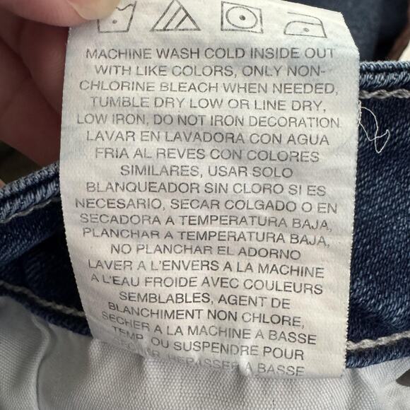 Wrangler Jeans Womens 15x34 Blue Boot Cut Stretch Western Embroidered Pockets - Picture 7 of 12